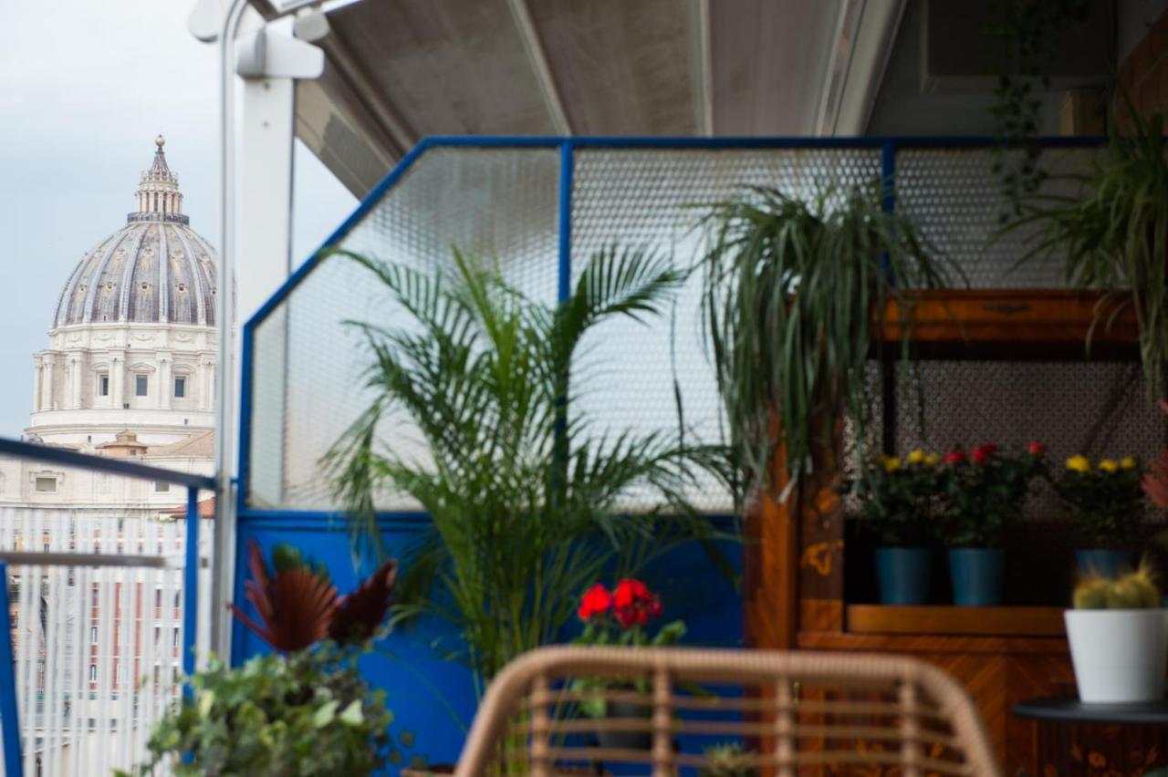 Le Terrazze Del Duca San Pietro Guesthouse โรม ภายนอก รูปภาพ