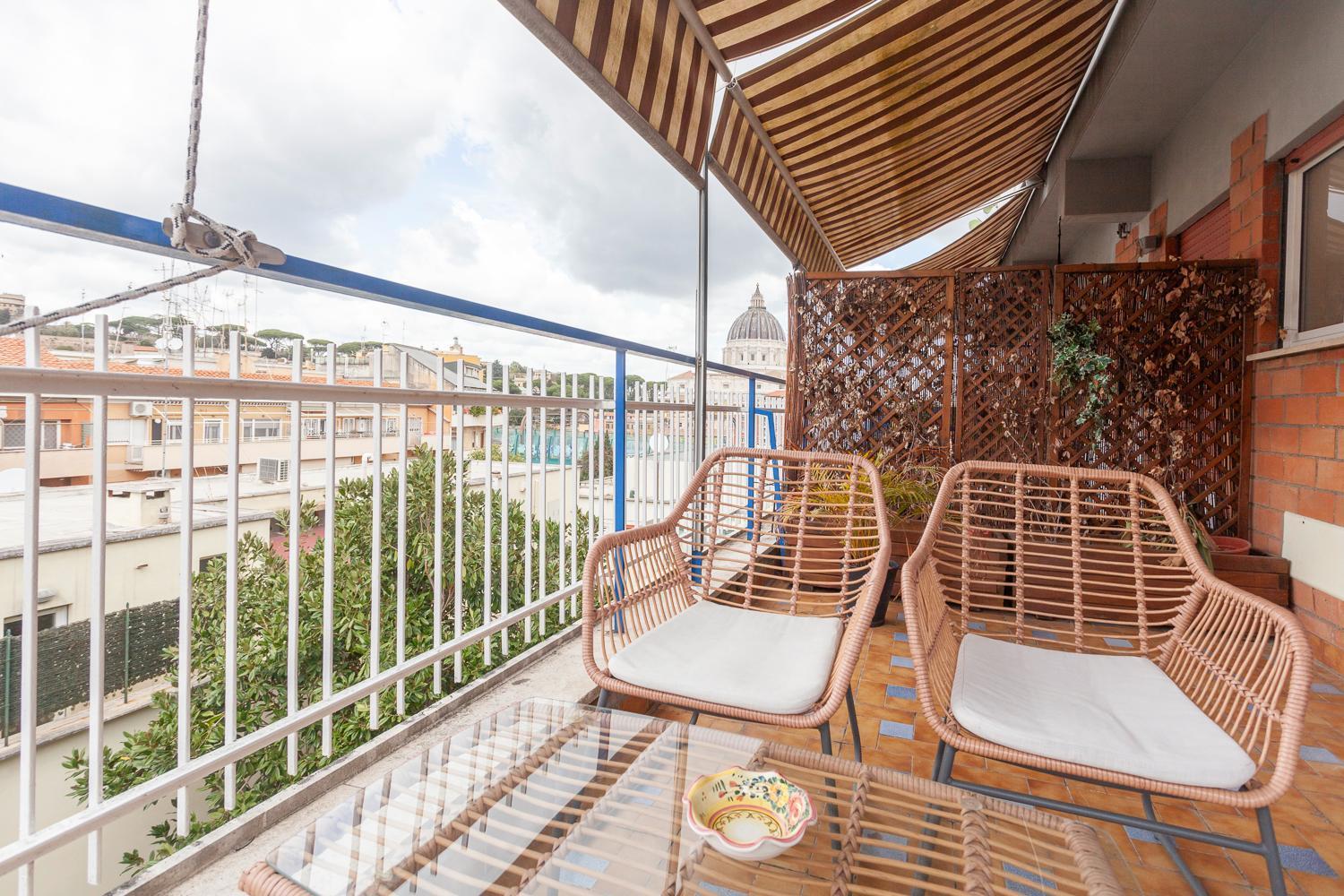 Le Terrazze Del Duca San Pietro Guesthouse โรม ภายนอก รูปภาพ